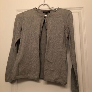 Grey Banana Republic Cardigan-Petite